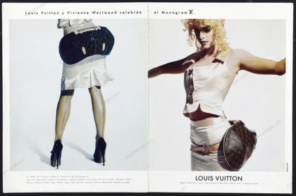 Louis Vuitton 1996 Print Ad - Julia Valet
