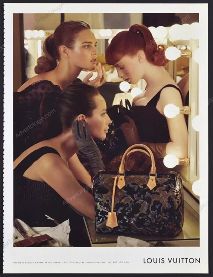 Louis Vuitton 2010 Print Ad - Natalia Vodianova, Christy Turlington