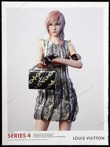 Louis Vuitton Series 4 Handbag 2016 Print Ad - Lightning