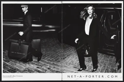 Net-A-Porter.com 2015 Print Ad - Daria Werbowy