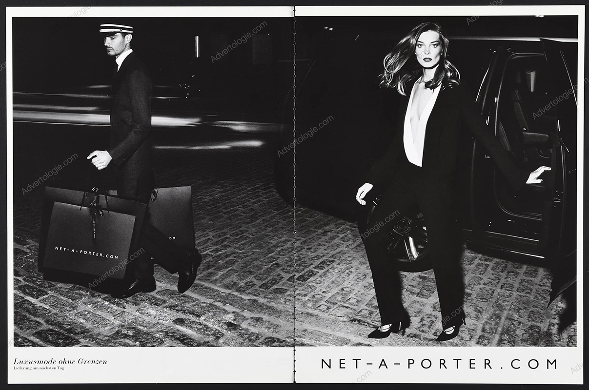 Net-A-Porter.com 2015 Print Ad - Daria Werbowy