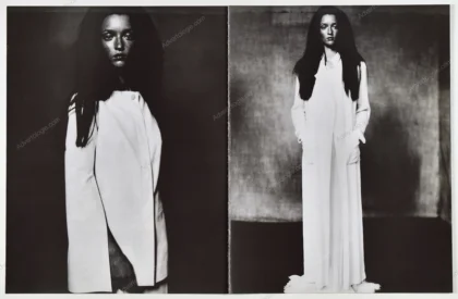 Plein Sud 1999 8-Page Magazine Insert Ad - Audrey Marnay, Paolo Roversi