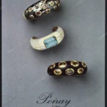 Poiray Jewelry 1986 Print Ad