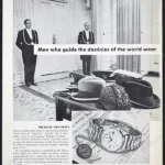 Rolex Oyster Perpetual "Day-Date" Watch 1964 Print Ad