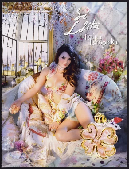 Si Lolita de Lolita Lempicka Perfume 2000 Print Ad