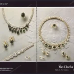 Van Cleef & Arpels Jewelry 1982 Print Ad