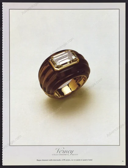 Verney Jewelry 1984 Print Ad