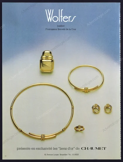 Wolfers Jewelry 1983 Print Ad