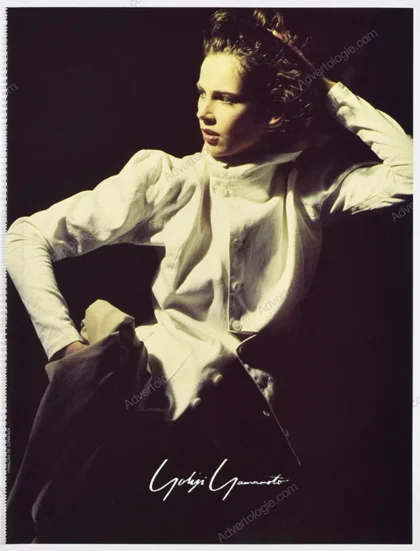 Yohji Yamamoto 1984 Print Ad
