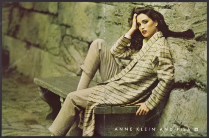 Anne Klein 1982 6-Page Print Ad - Rosemary McGrotha