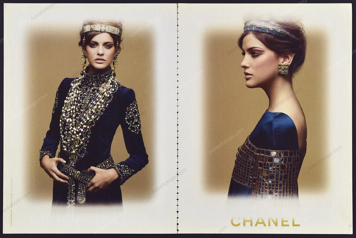 Chanel 2011 Print Ad - Alejandra Alonsa, Karl Lagerfeld