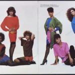 Diane Von Fustenberg 1982 Print Ad - "The Color Authority"