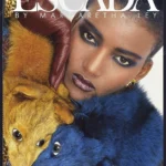 Escada Margaretha Ley 1986 4-Page Print Ad - Khadija Adams