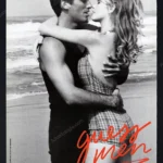 Guess Men 1990 Print Ad - Nick Constantino, Claudia Schiffer