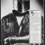 Jehan d'Halbert Cuir 1984 Print Ad