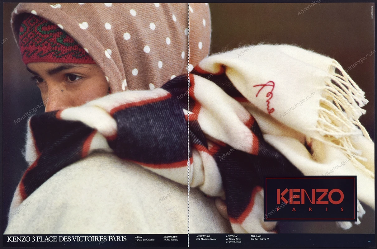 Kenzo 1984 Print Ad