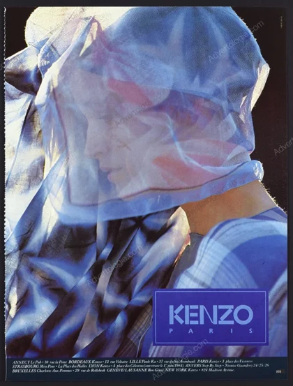 Kenzo 1984 Print Ad