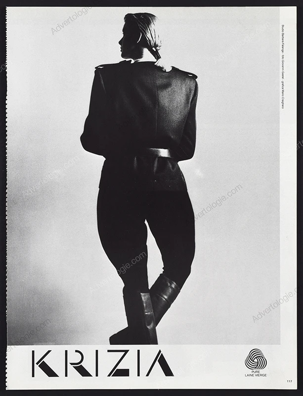 Krizia 1984 Print Ad - Giovanni Gastel