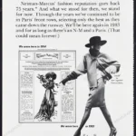 Neiman-Marcus 1982 Print Ad