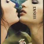 Versace Aluminium Chic Makeup 1999 Print Ad