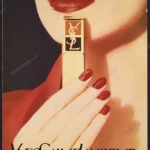 Yves Saint Laurent Les Rouges Cosmetics 1987 Print Ad